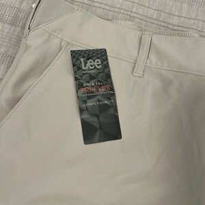 Lee men’s flat front performance khaki short